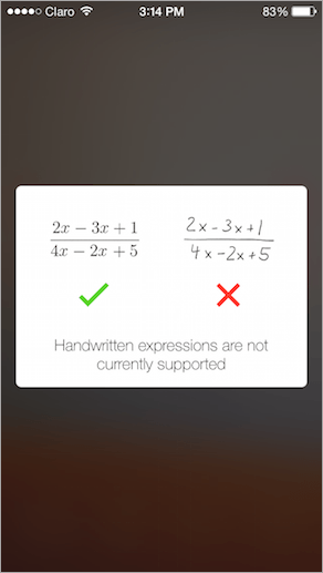 Resuelve ecuaciones matemáticas con la cámara de tu iPhone