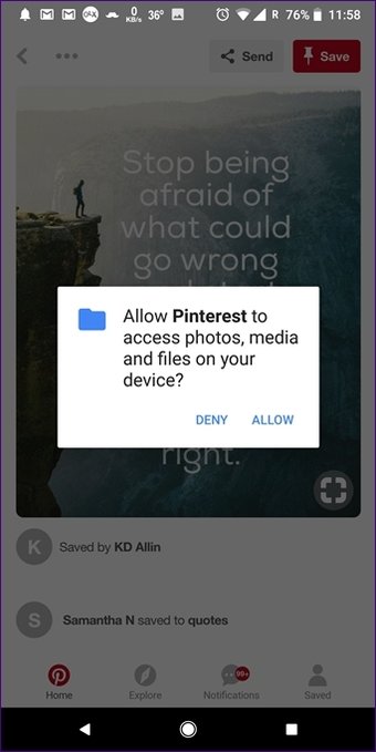 Cómo descargar imágenes de Pinterest en computadoras de escritorio y dispositivos móviles