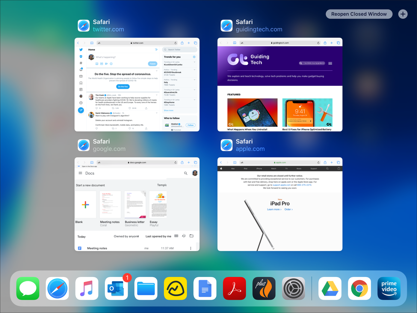 ¿Qué navegador funciona mejor en iPadOS?