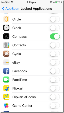 2 aplicaciones para bloquear otras aplicaciones con Touch ID en iPhone con jailbreak