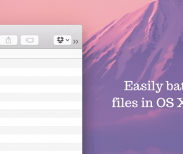 Cómo cambiar fácilmente el nombre de archivos por lotes en Mac OS X Yosemite
