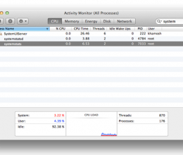 Cómo detener el proceso de estadísticas del sistema en OS X de acaparar la CPU