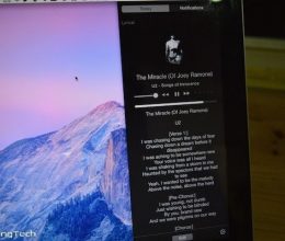 Obtener letras de canciones en el Centro de notificaciones de iPhone y Mac