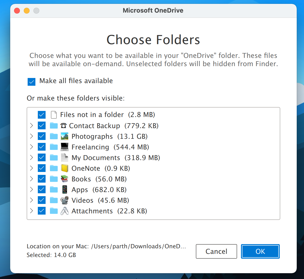 Una guía para configurar y usar OneDrive en Mac