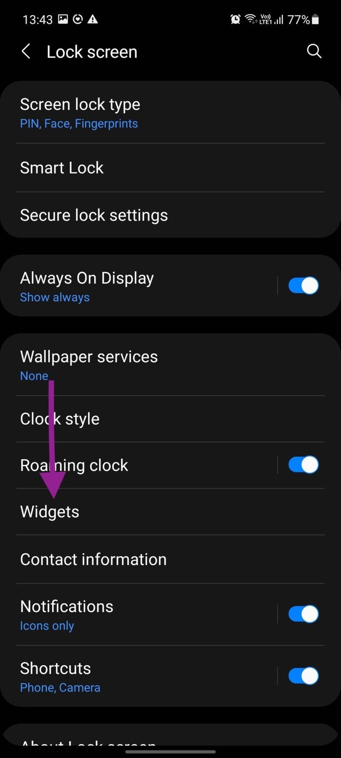 Cómo personalizar la pantalla de bloqueo en dispositivos Samsung Galaxy