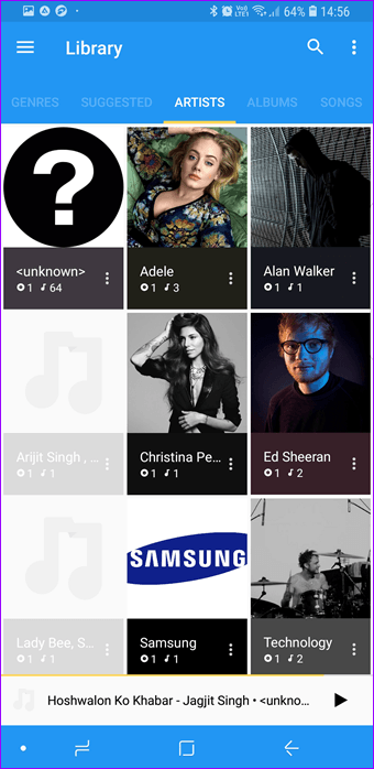 Las 5 mejores aplicaciones de reproducción de música para Android sin conexión con soporte para letras