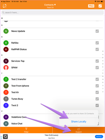 2 mejores formas de transferir contactos de iPhone a Android sin una PC