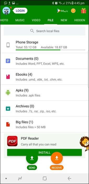 ¿Qué aplicación de transferencia de archivos para Android es mejor?