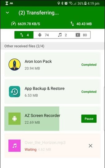 ¿Qué aplicación de transferencia de archivos para Android es mejor?
