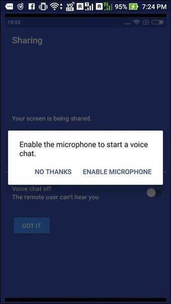 Comparta fácilmente la pantalla de Android con otros teléfonos