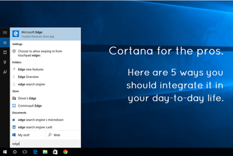 Las 5 mejores formas de integrar Cortana en su vida diaria