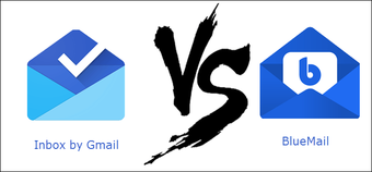 Inbox by Gmail vs BlueMail: aplicaciones de correo de Android comparadas