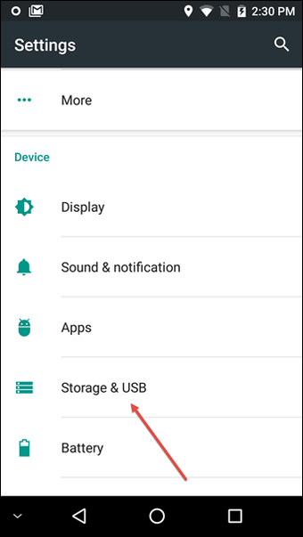 Cómo aumentar el almacenamiento interno en Android