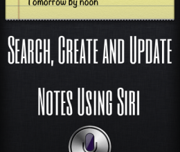Busque, cree y edite notas con Siri en su dispositivo iOS