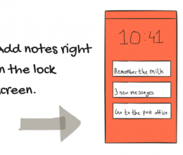 Cómo agregar notas a la pantalla de bloqueo en Android
