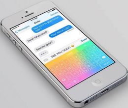 Cómo personalizar un colorido teclado personalizado en iOS 8