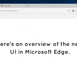 Descripción general del navegador Edge en Windows 10