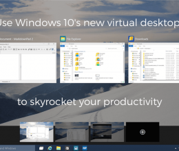 Utilice escritorios virtuales para aumentar la productividad