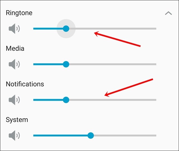 Cómo separar el tono de llamada y el volumen de notificación en Android