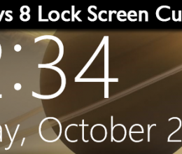 Cambiar la apariencia de la pantalla de bloqueo de Windows 8.1 o eliminarla