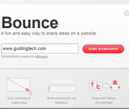 Utilice Bounce para realizar anotaciones en páginas web rápidamente, agregar notas y compartirlas