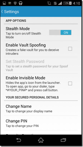 Cómo ocultar archivos de forma segura usando un PIN en Android