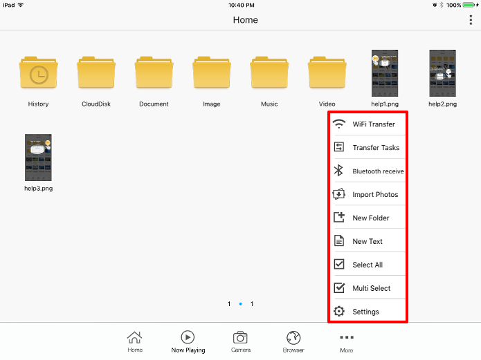 Cómo obtener funciones de administrador de archivos en cualquier dispositivo iOS