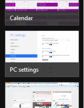 Cómo deshabilitar la esquina activa de la lista de cambio de aplicaciones en Windows 8