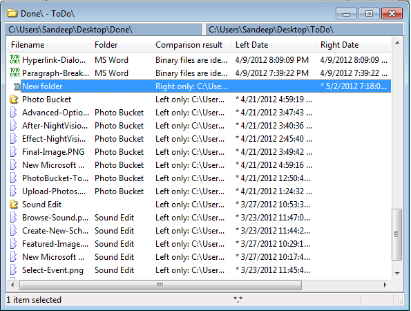 Use WinMerge para comparar o fusionar archivos, carpetas en Windows