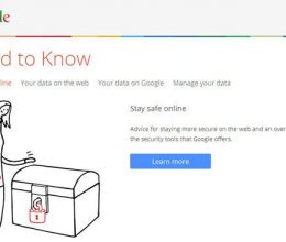Google enseña cómo mantenerse seguro en línea con información útil