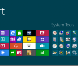 Mostrar la configuración de administrador en la pantalla de inicio de Windows 8 y agruparlos