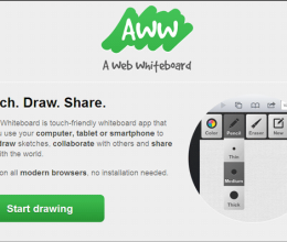 Use una pizarra web para realizar bocetos y colaborar rápidamente en línea