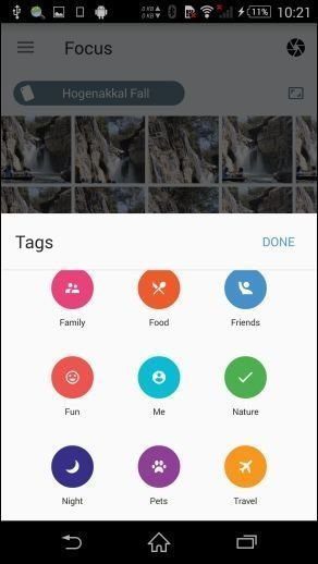 Organiza mejor tus fotos en Android con Focus