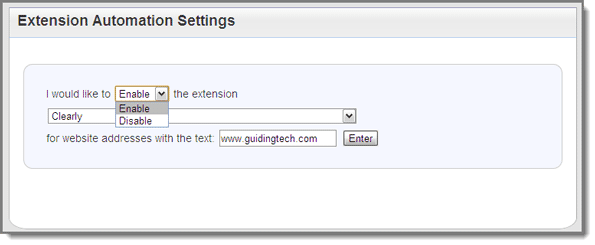 Cómo deshabilitar ciertas extensiones de Chrome para sitios web específicos