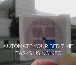 Cómo automatizar las tareas de Android Sleep Time con NFC