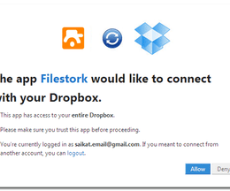 Cómo hacer que las personas envíen archivos a su Dropbox directamente con FileStork