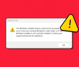 Error: No se pudo acceder al servicio de Windows Installer